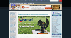 Desktop Screenshot of bulletin.accurateshooter.com